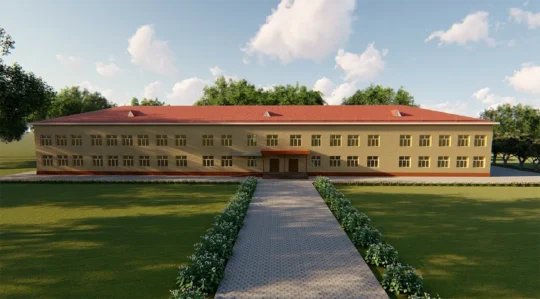 Школа №40 им. Абдирова на 200 мест в н. п. Сарысу